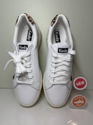 Keds - Size 7 or 7.5 - Women's Pursuit Leather Lace Up Sneakers - New