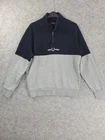 Fred Perry 1/4 Zip Size XL Jumper Sweatshirt Pullover