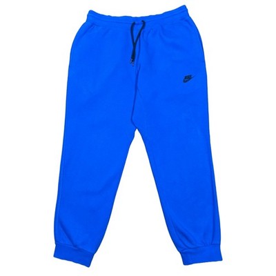 Nike Sportswear Men s Athletic Casual Solid Blue Active Drawstring Sweatpants