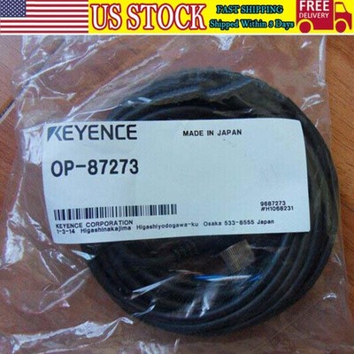 one NEW KEYENCE OP-87273 Sensor cable in box Fast Shipping