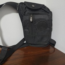 Men Motorcycle Drop Leg Bag Waterproof Tactical Thigh Waist Pack Hiking Pouch