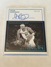 Drew Gooden 2020-21 Panini Noir On-Card Auto /10 AB-DGO Cavaliers
