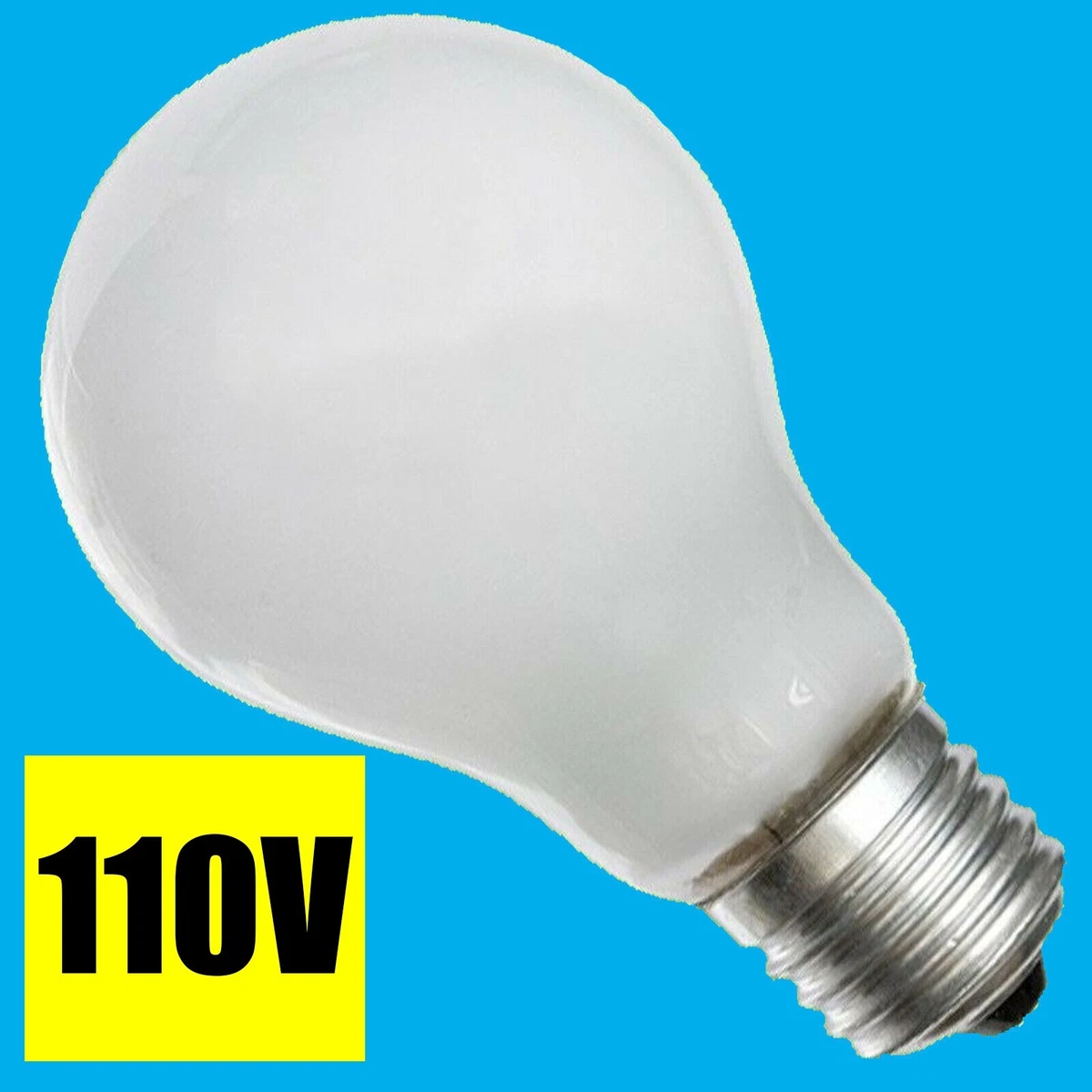 10x 60W 110V Light Bulb Frosted GLS ES E27 Construction Site Festoon Screw Lamp