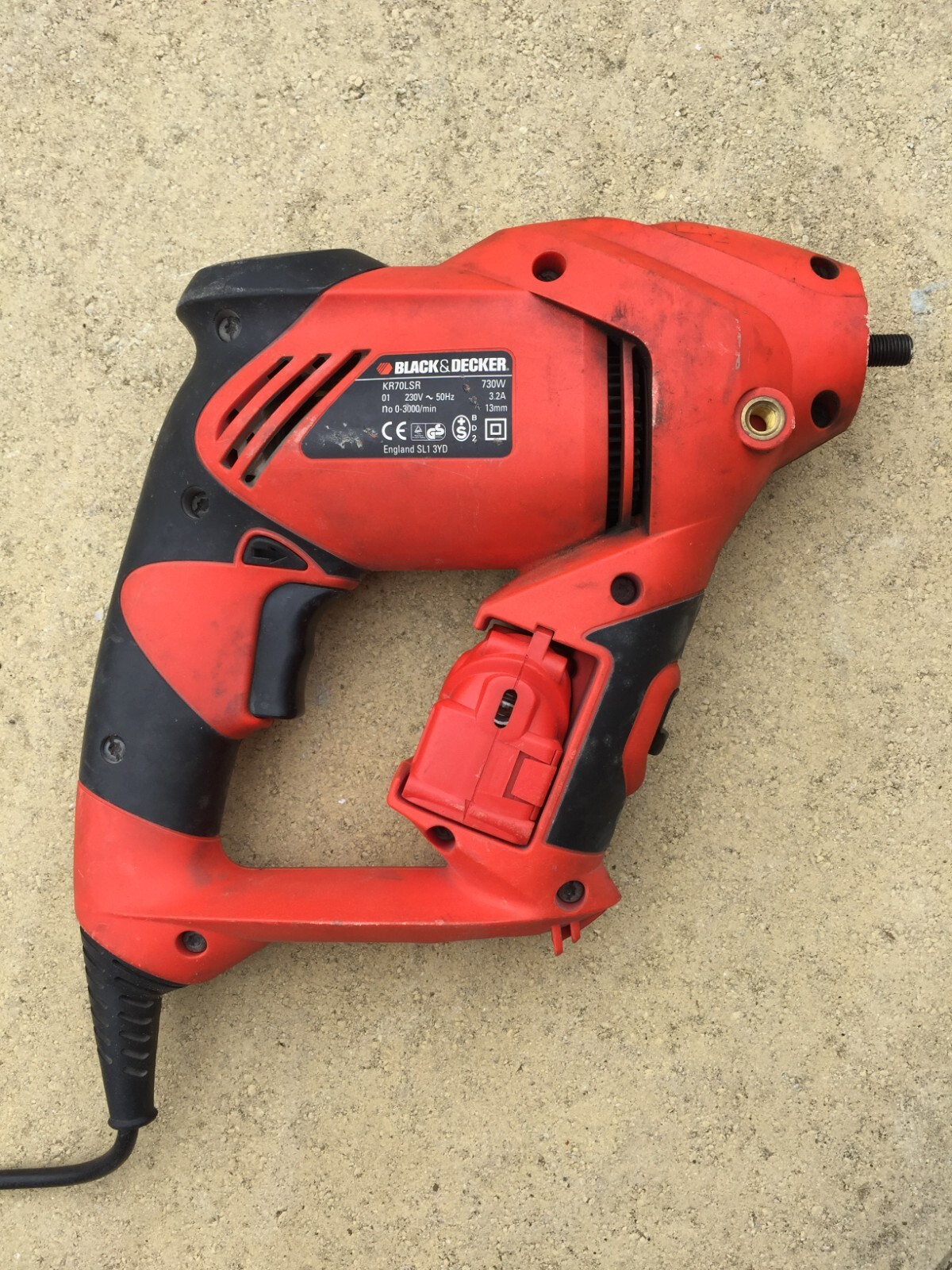 Black and Decker KR70 LSR 730 watt Corded Electric Hammer Drill eBay