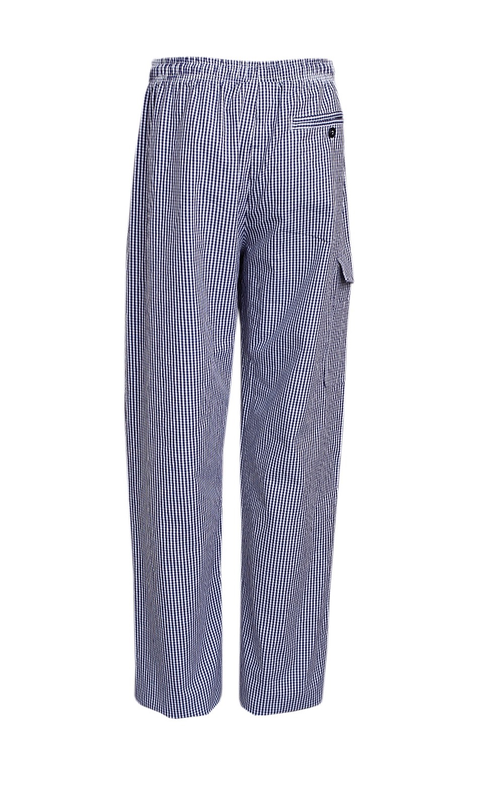 Highliving Checked Chefs Work Trousers Catering Trousers Soft Egyptian