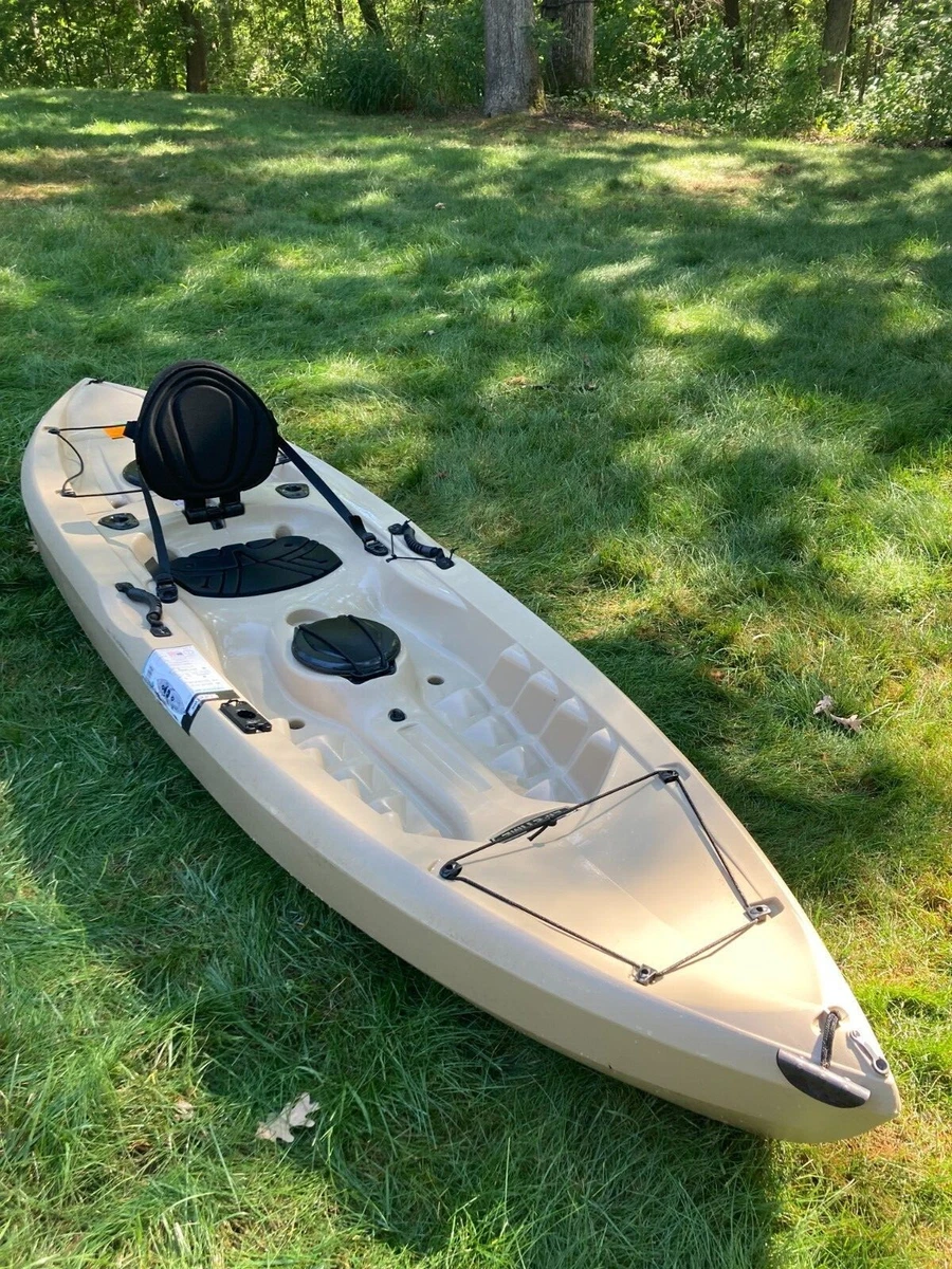 Lifetime Tamarack Angler Sit on Top 10ft Kayak (Paddle, Rod Holder  Included)