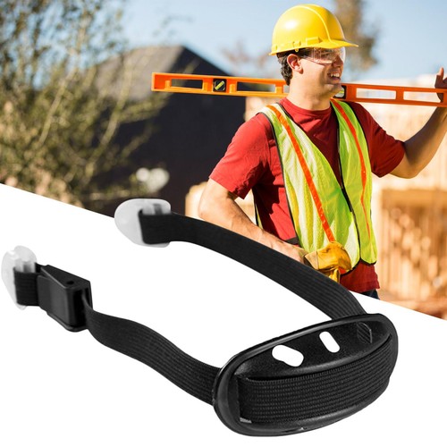 Safety Hat Chin Strap Cupped Chin Strap Detachable Adjustable Loops Hockey Sport - Picture 11 of 14