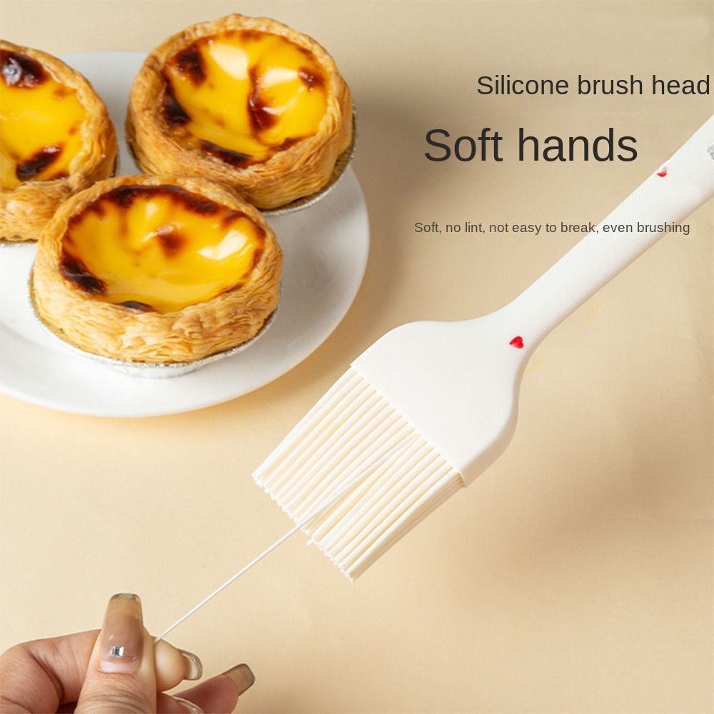 4 Pcs Heat Resistant Baking Spatula Silicone Basting Brush Pizza Shop