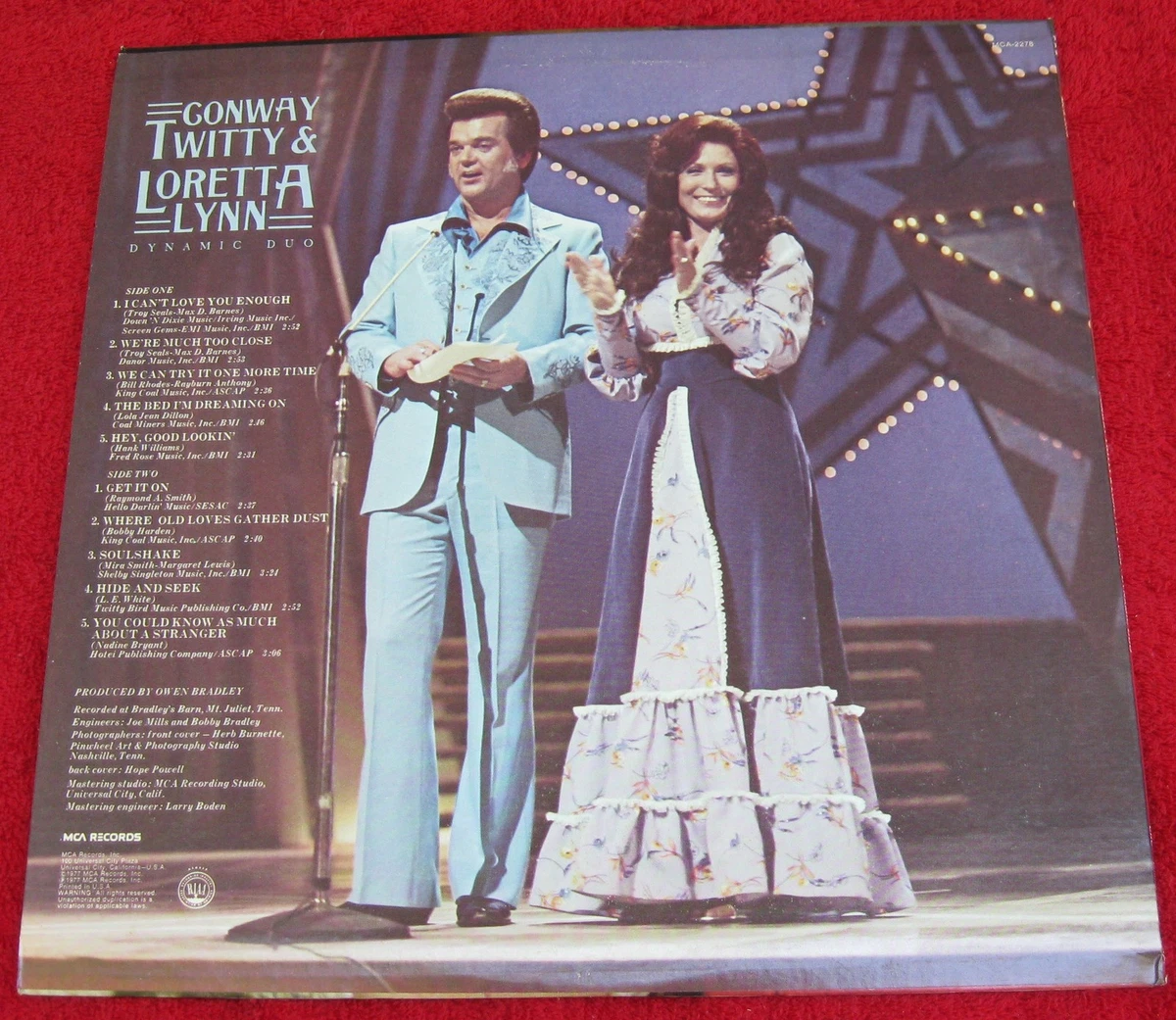 Conway Twitty & Loretta Lynn: Dynamic Duo [Vinyl LP] | eBay
