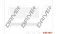 Dr! Ve + DP1110.10.0698 Luftfilter FüR CitroëN, Cupra, Ds, Fiat, Opel, Peugeot,