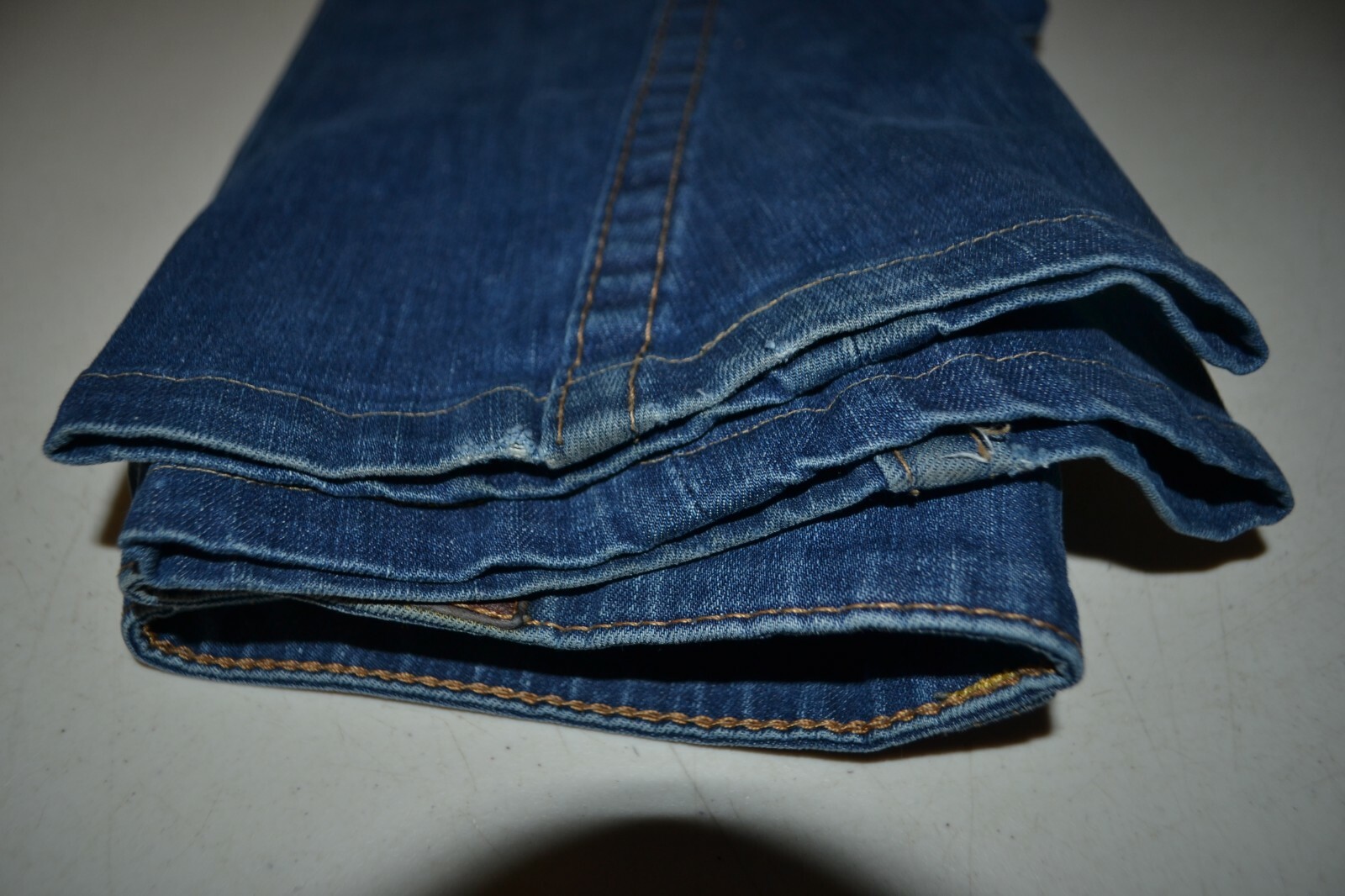 True Religion Women's Joey Flap Pocket Blue Denim Jeans Sz 26x31 thumbnail 12