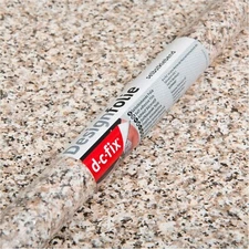 Peel and Stick Beige Stone Decorative Vinyl Self-Adhesive Kitchen 26.5" x 78.7"