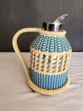 Vintage AB Jönköping SWEDEN Insulated PITCHER Carafe JUNE Thermos No Lid