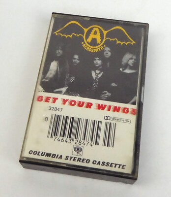 Musikkassette - AEROSMITH - Get your Wings -  Tape MC