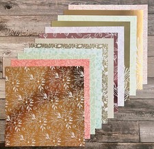 Retired Stampin' Up Paper - Splendid Day Specialty DSP 6x6 Sampler/12 Sheets