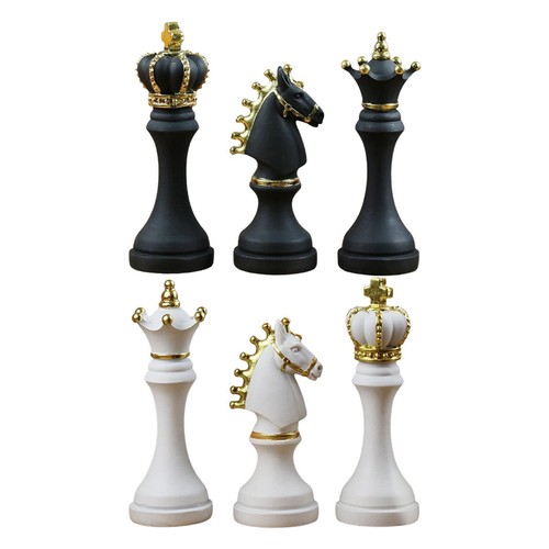 Soldat Noir - Pièces D'échecs En Résine, Pièces De Jeux De Société