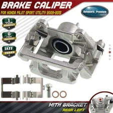 Disc Brake Caliper with Bracket for Honda Pilot 2009-2015 Rear Left Driver Side