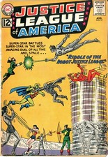 Justice League of America   # 13   GOOD    Aug.  1962   Speedy App.   3/4 of spi