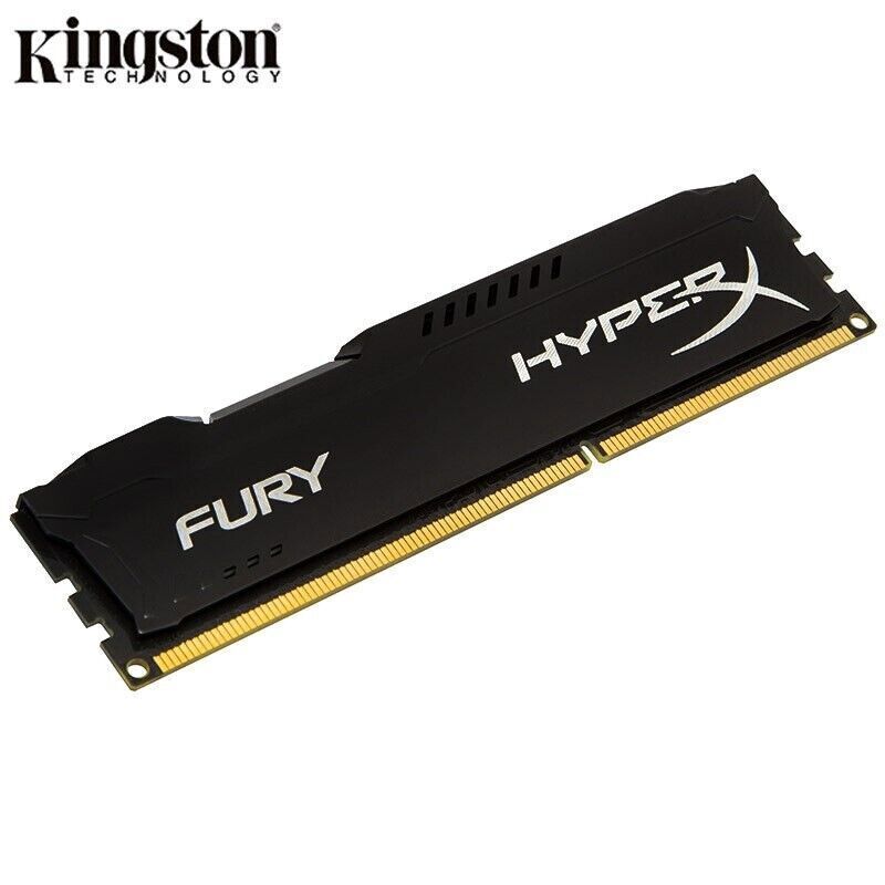 Kingston HyperX FURY DDR3 DDR4 1600 2400 2666 8GB 16GB Desktop RAM Memory DIMM | eBay Kingston HyperX FURY DDR3 DDR4 1600 2400 2666 8GB 16GB Desktop RAM Memory DIMM | eBay