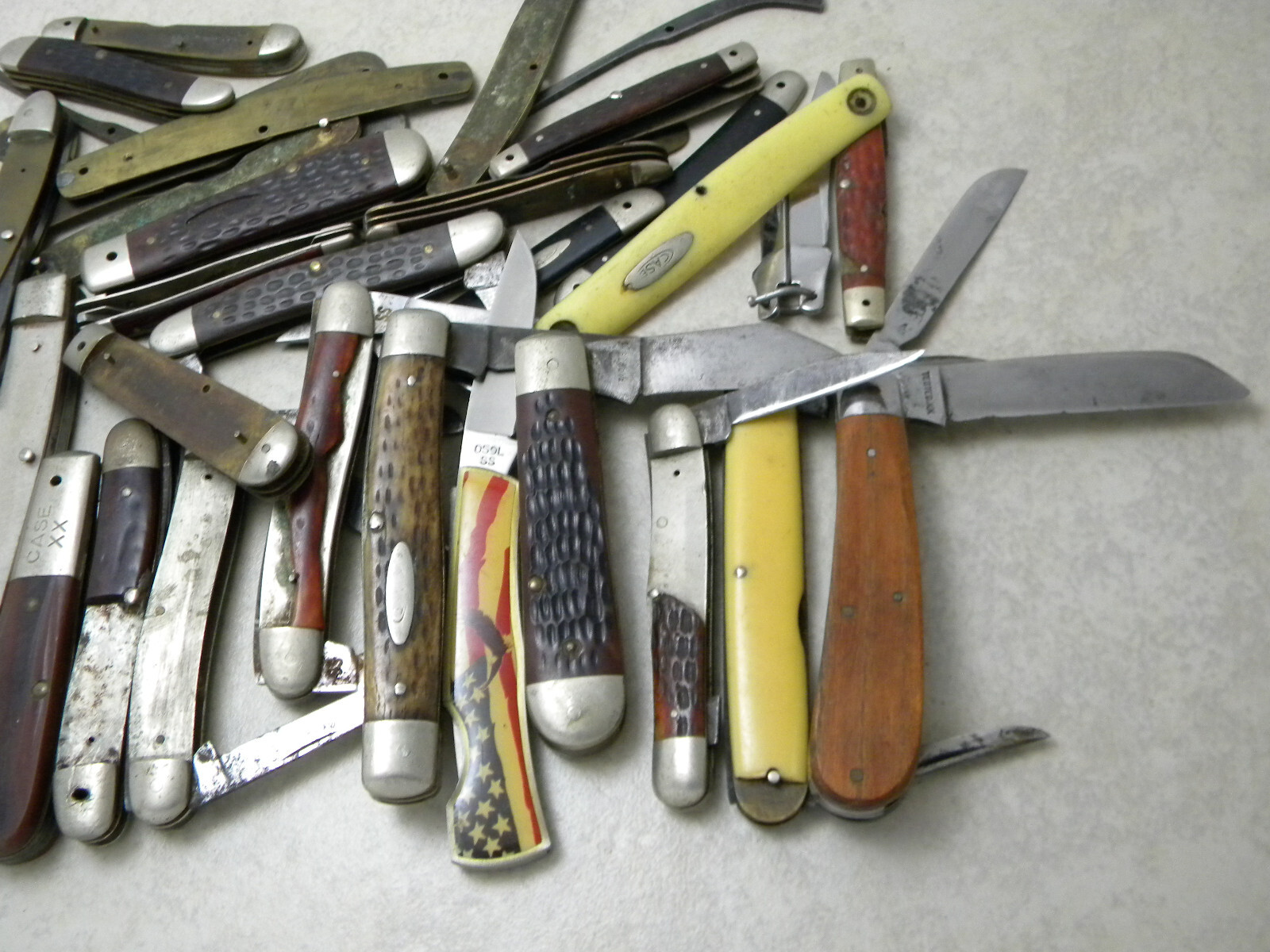 Lot of Case Knife Parts and Pieces eBay