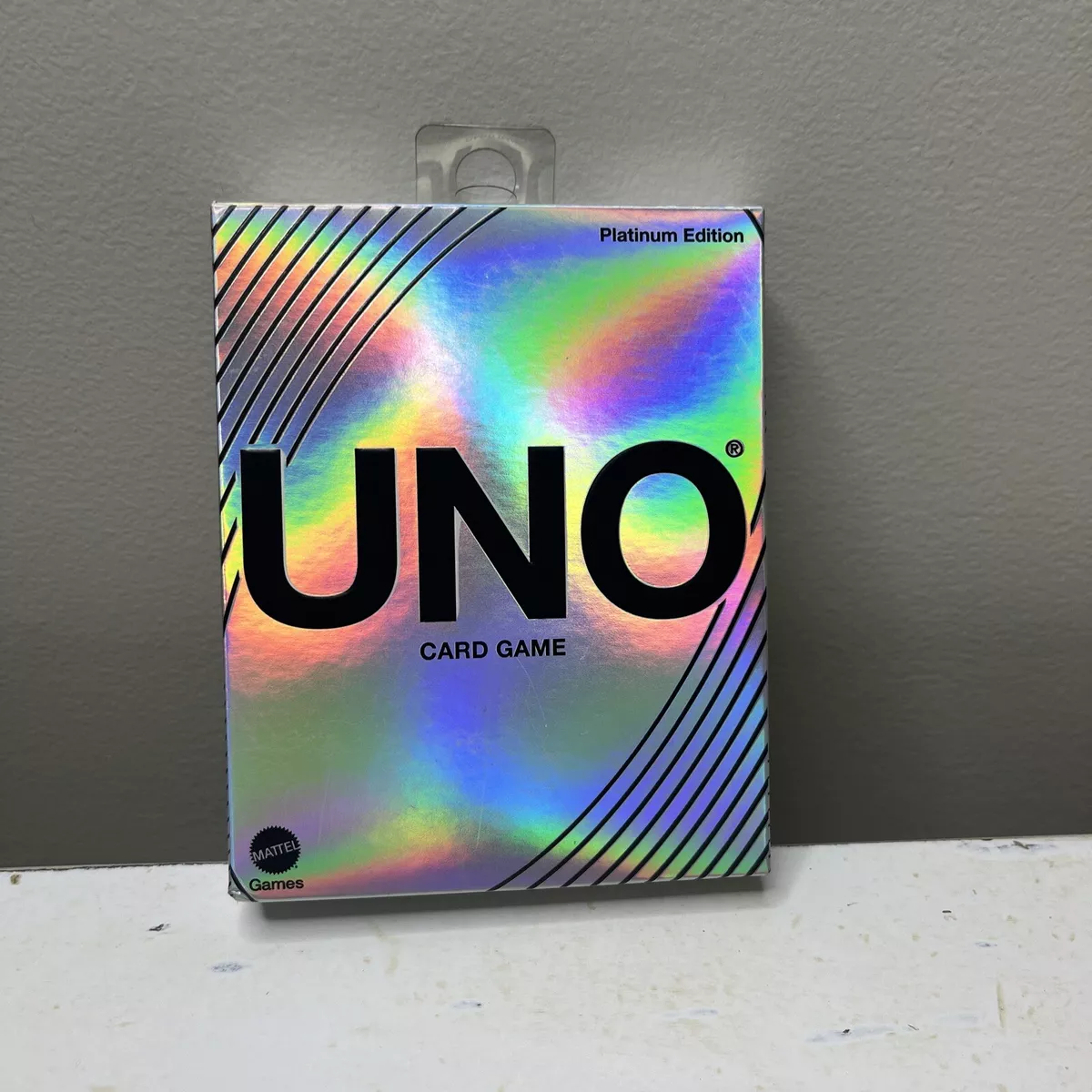 UNO Platinum Edition Card Game • 2023