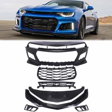 Front Bumper Cover Kit Fits 10 11 12 13 14-2015 Chevy Camaro 5TH to 6th Gen ZL1