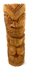 Ku Kona Style Tiki Statue 20 in - Outdoor Pool Decor | #lbj305250n