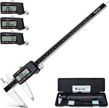 Kynup Micrometer Caliper Tool, 12Inch Digital Caliper, Vernier Caliper with