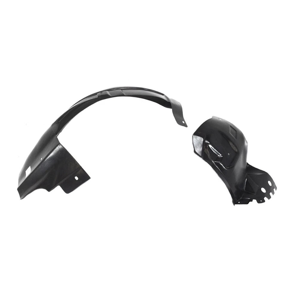 Front Fender Liner Sections Set w/ Clips For 2008-2013 Cadillac CTS GM1248198 Foto 4 de 4