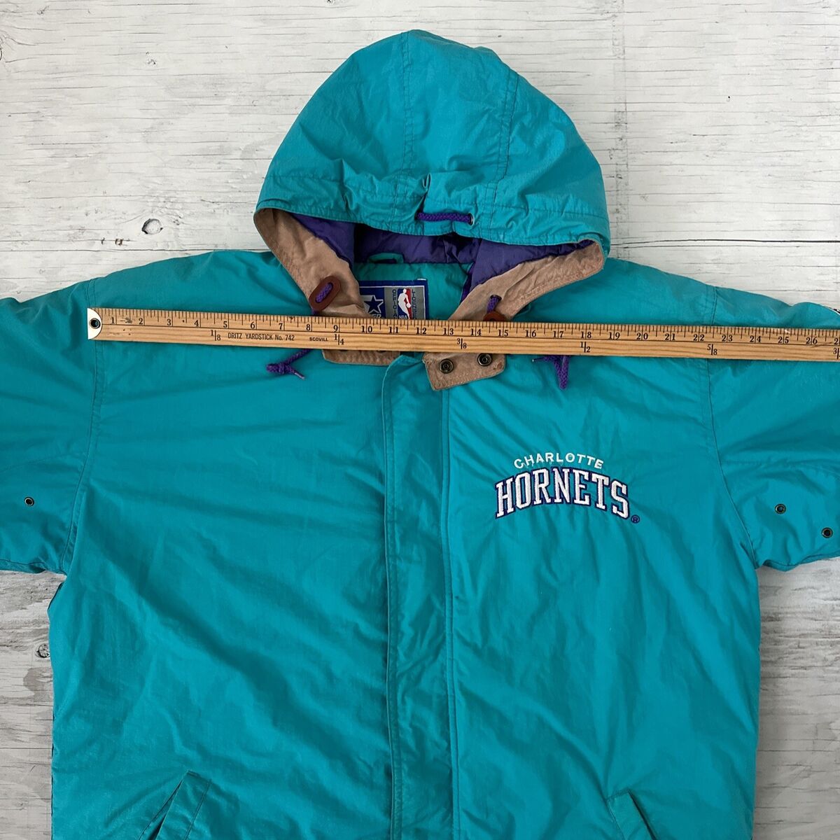Vintage NBA 90s Starter Charlotte Hornets Full ZIP Hooded Vintage NBA 90s Starter Charlotte Hornets Full ZIP Hooded