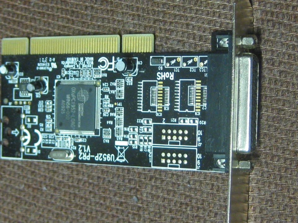 PCI Parallel 1P IEEE 1284 ECP EPP SPP U952P-PR2 V1.2 - Image 2 of 4