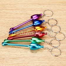 Llavero de alta calidad 1/5 piezas pipa para fumar hongos cigarrillo de metal soporte para tabaco