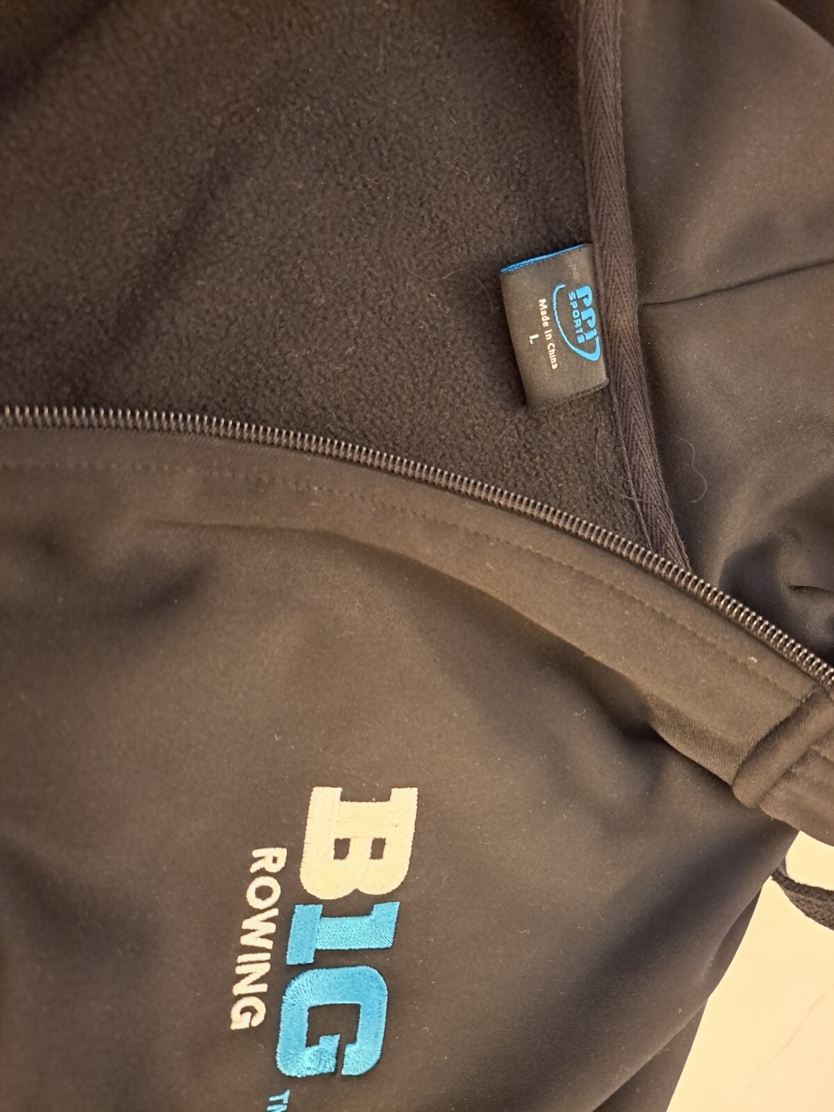 FILA Felpa con cappuccio rilasciata squadra di canottaggio statale Ohio grande 10