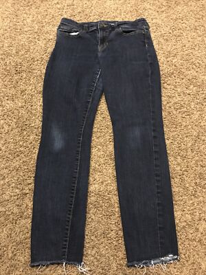Gap Leggings Womens Size 8 Cotton Blend Stretch Dark Wash B25