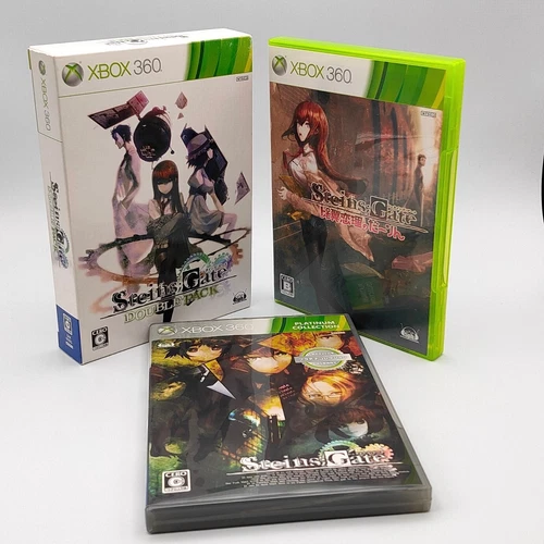 Steins Gate Double Pack Hiyokurenri no Darling 2011 Microsoft Xbox 360 5pb.