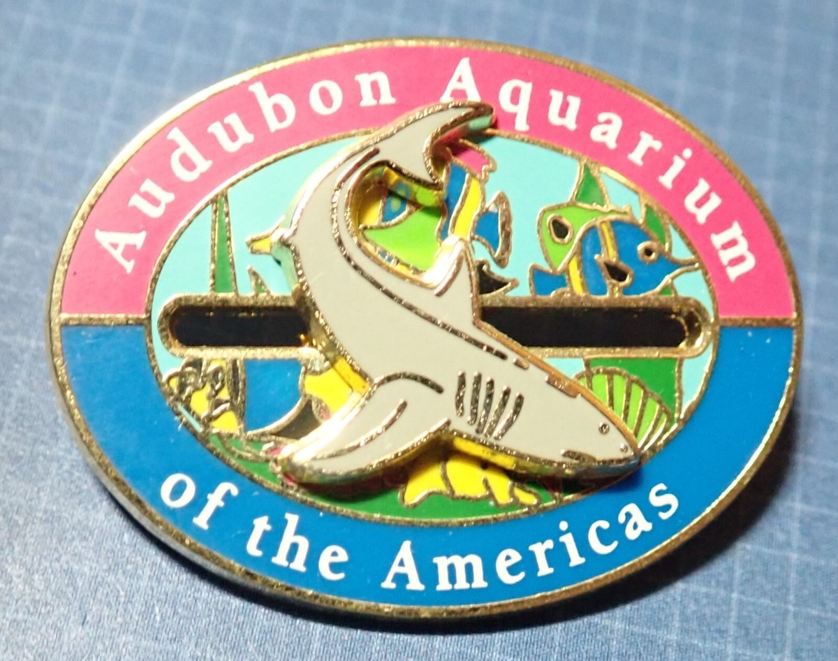 BEAUTIFUL AUDUBON AQUARIUM OF AMERICAS PIN NEW ORLEANS 