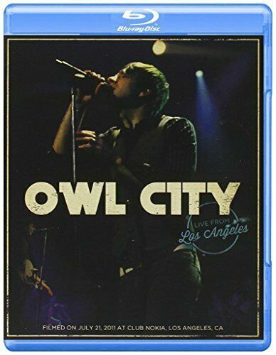 Owl City Live from Los Angeles Blu-Ray (Eagle Vision) New and Sealed