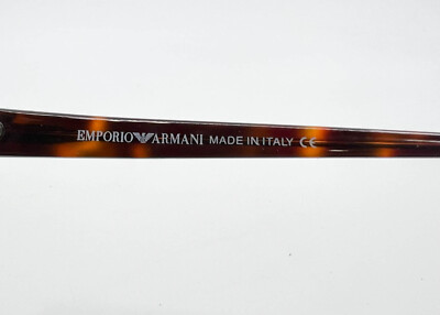 Emporio Armani Sunglasses Womens Brown 640-S 063 49-18-135 Italy Emporio Armani Sunglasses Womens Brown 640-S 063 49-18-135 Italy main image 3