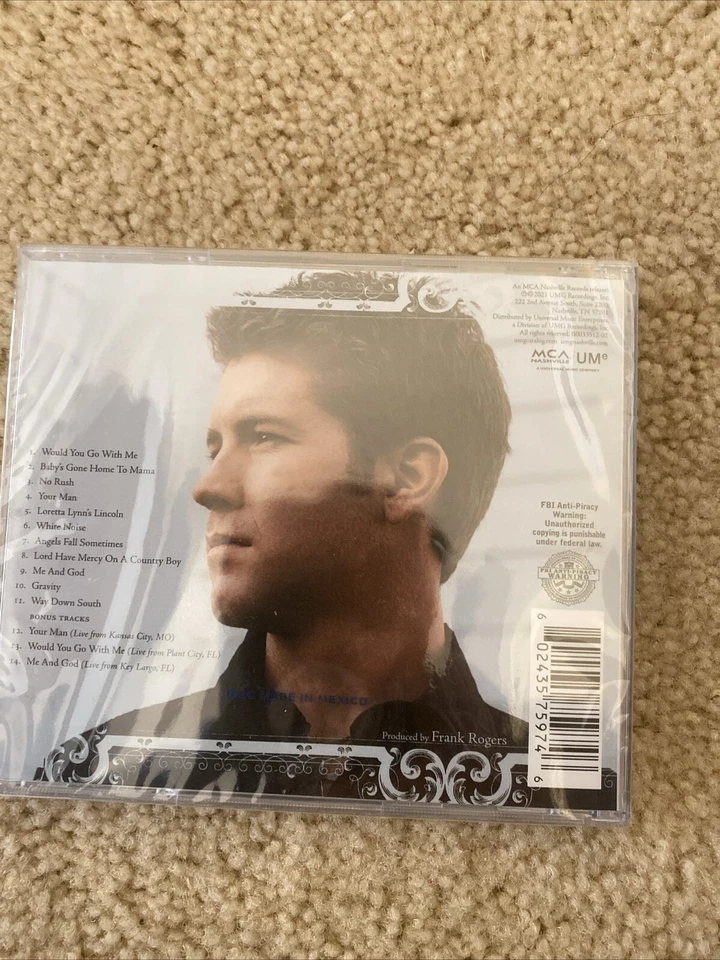 Josh Turner “Your Man Deluxe Edition” CD. Brand New, Factory Sealed Foto 2 de 3