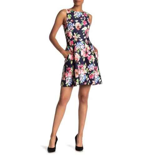 Vince Camuto Sleeveless Floral Print 