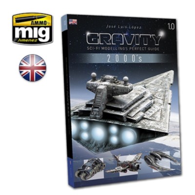 MIG AMMO 6110 Schwerkraft 1.0 Si-Fi Modellierend Guide Book wie Man Farbe Star