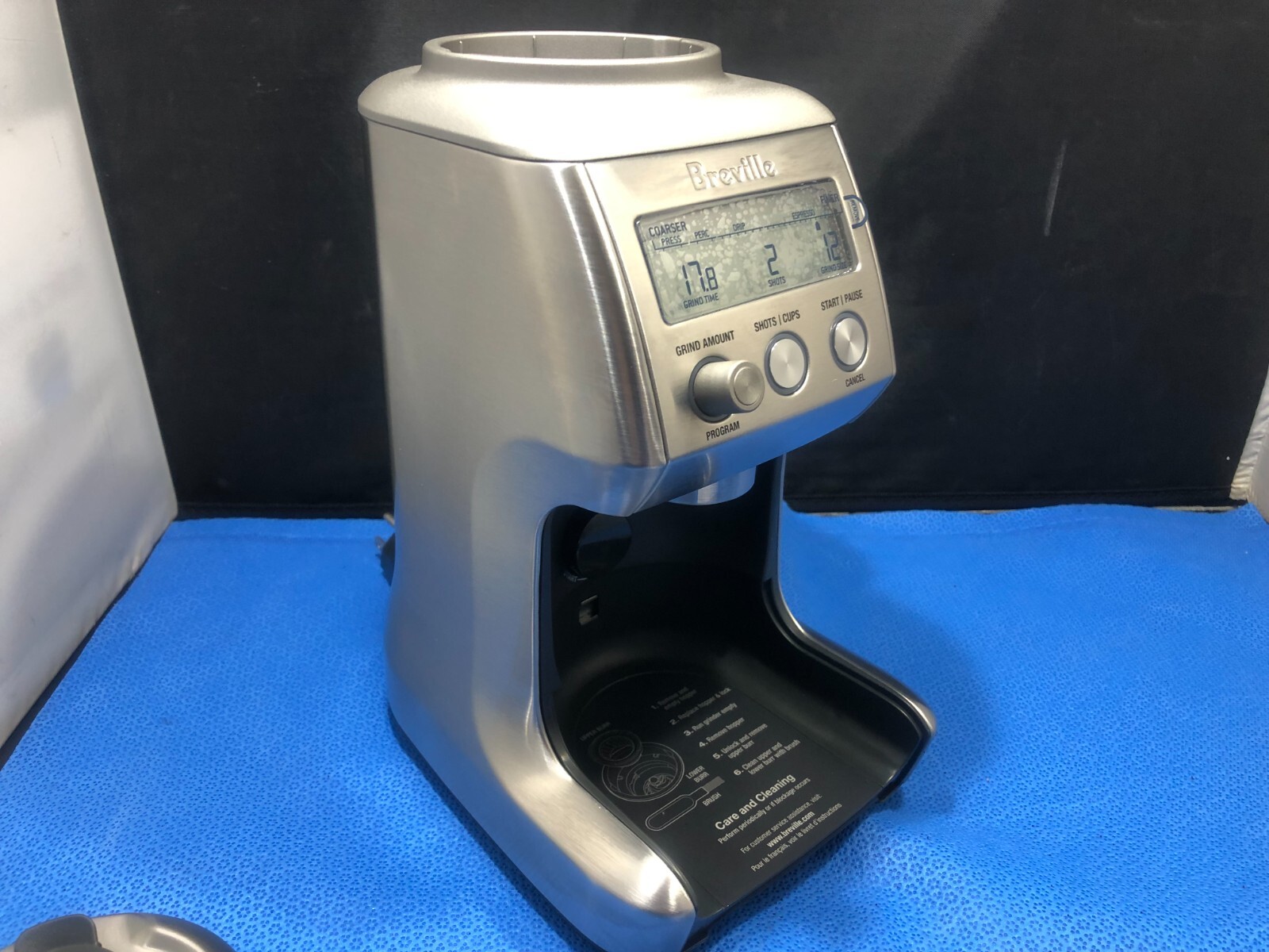 Breville BCG820BSSXL Smart Grinder Pro Coffee Bean Brushed Stainless