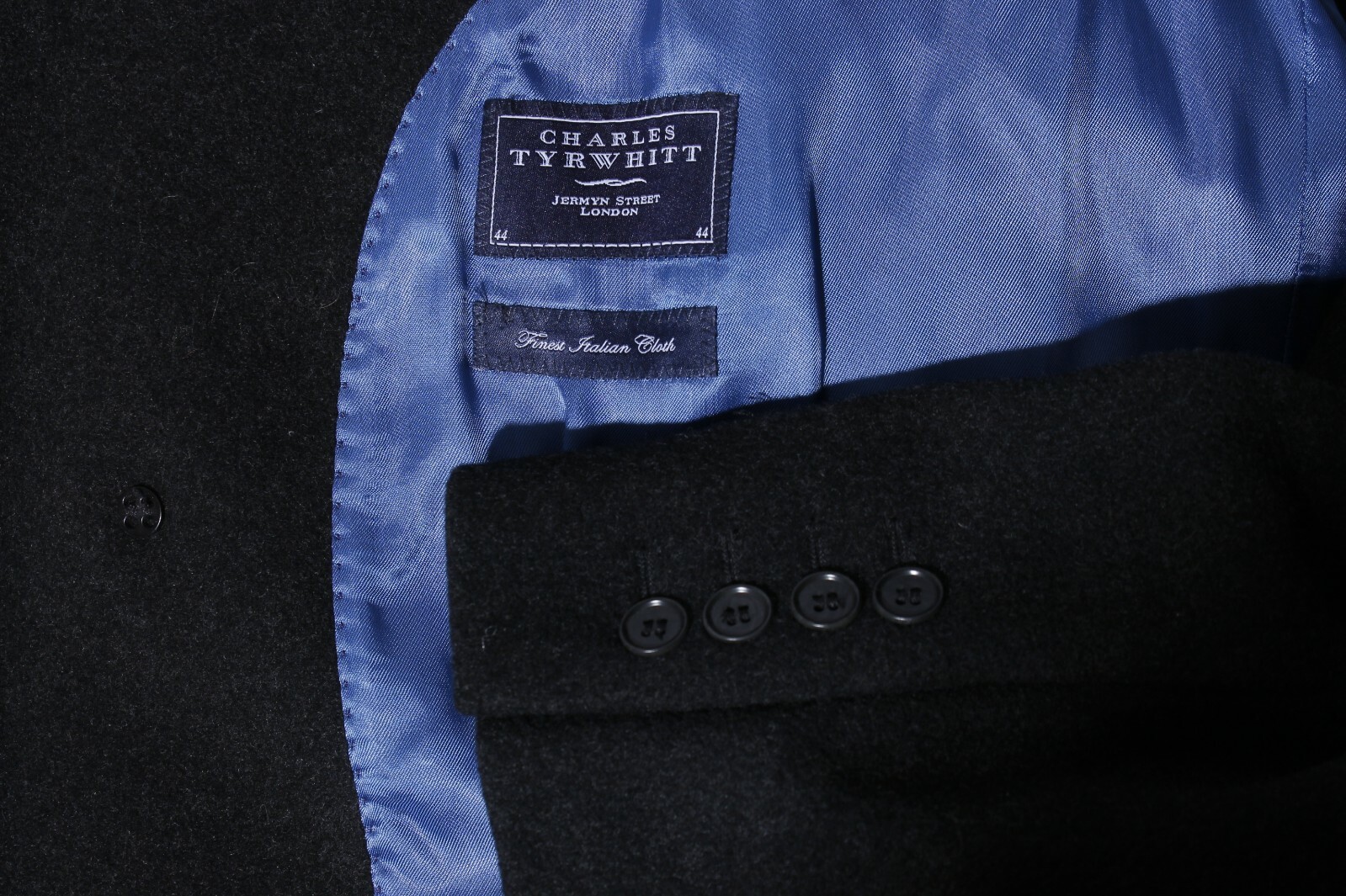 Italian Wool Cashmere Overcoat 46R | eBay