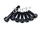 7 Black Titanium / Ti Bolts For Stem & Headset Cap (M5 x 16mm - 6 & M6 x 35mm)
