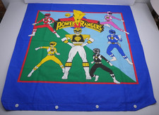 Power Rangers European Pillow Case 1996 Vintage Saban's Collectable Cotton