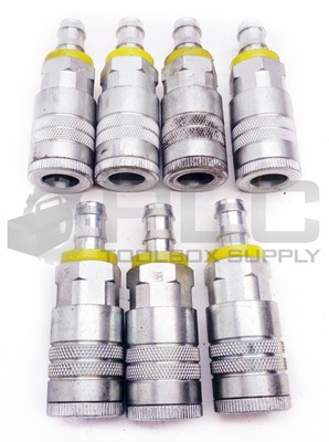 LOT OF 7 NEW PARKER 16 6BP 1/2'' PUSH LOK HOSE COUPLER, 16-6BP
