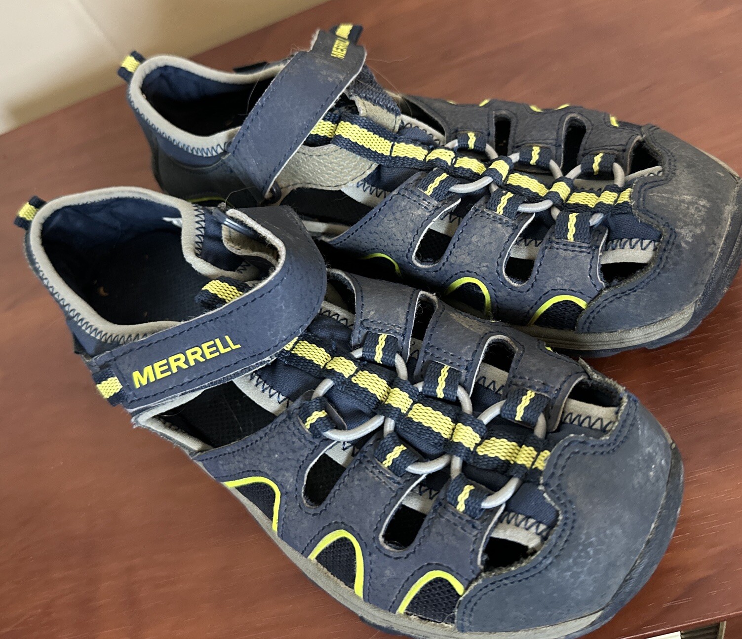 Sandali sportivi Merrell bambini Hydro H20 escursionisti acqua spiaggia all'aperto giovani taglia 5M