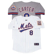 Gary Carter 1993-1994 New York Mets Cooperstown Home Away Throwback Jersey