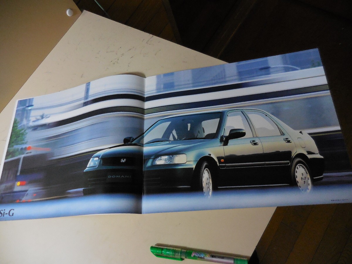 HONDA DOMANI Japanese Brochure 1992/10 #2 MA4 MA5 MA6 B18B ZC 36pp
