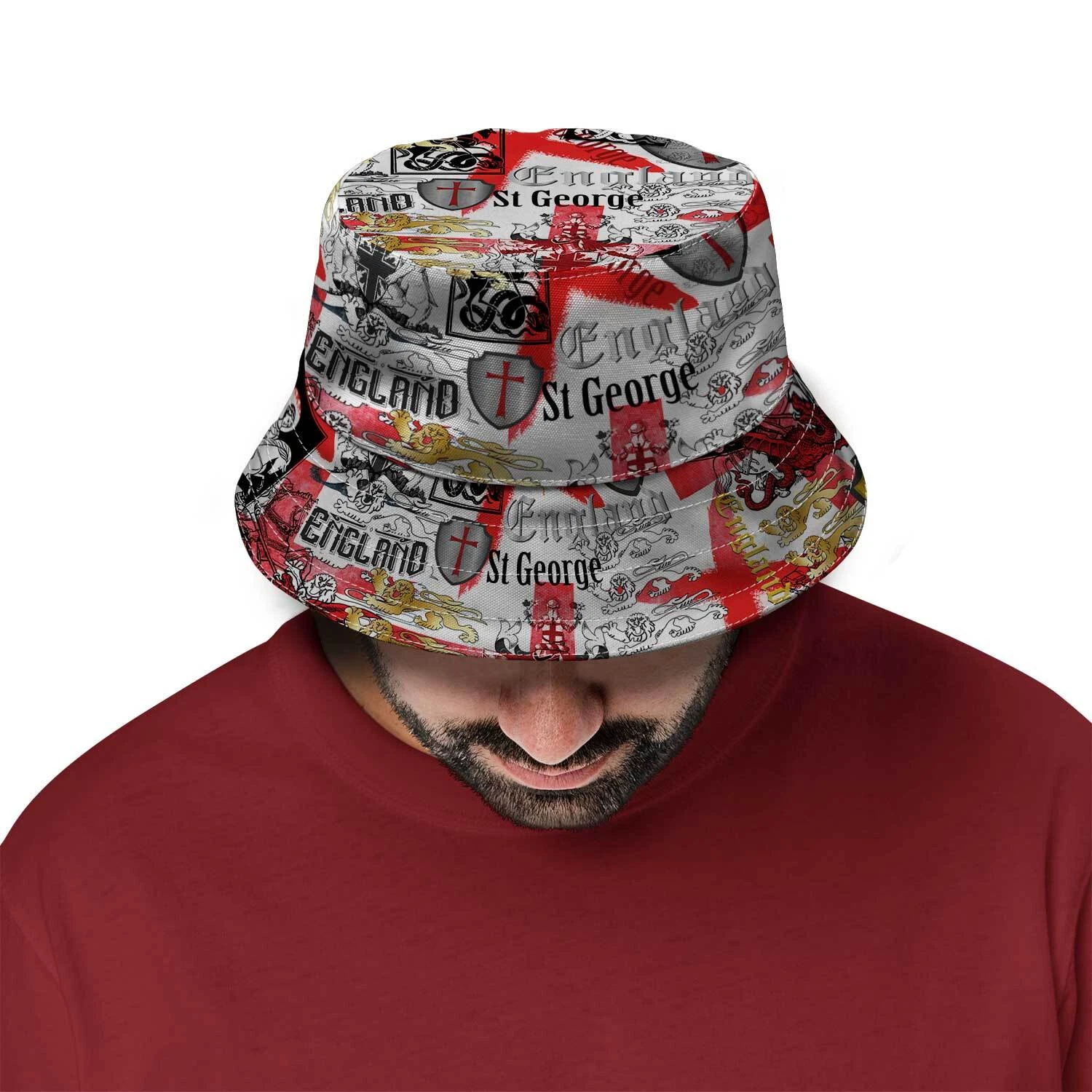 England St George - Bucket Hat Fashion Sun Cap Outdoor Hat Unisex
Opens in a new window or tab